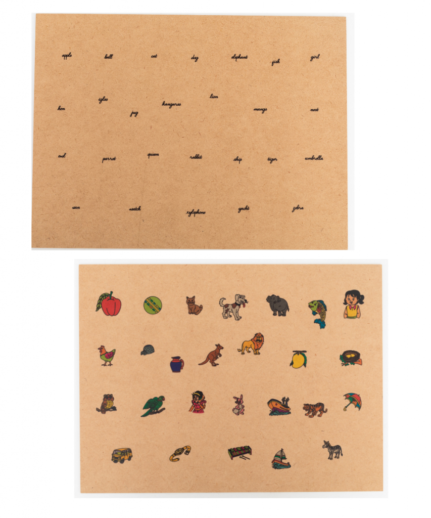 Puzzle Cursive English Alphabet Puzzle 3-Layer Cursive Writing – Hilife India