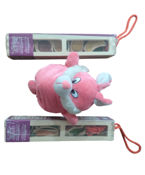 Hilife Wooden Learning Combo – Fruits Lacing, Veggie Lacing & Flip O Toys (20 cm)